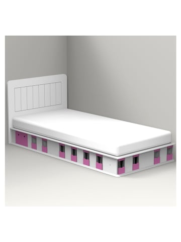 Mathy by Bols BOXES Kinderbett 1 Seite Stall 90 x 190