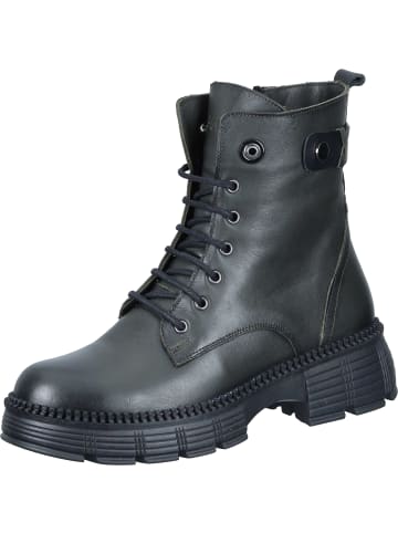 Piazza Schnürstiefeletten in grün