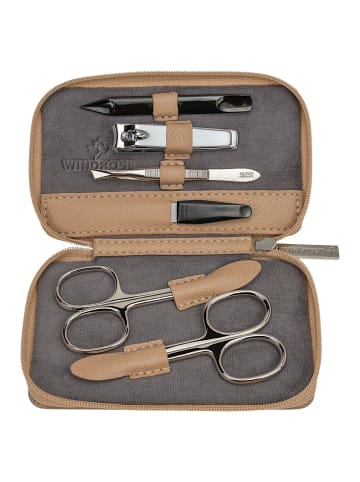 Windrose Marvella - Maniküretui 13 cm (rose) in camel