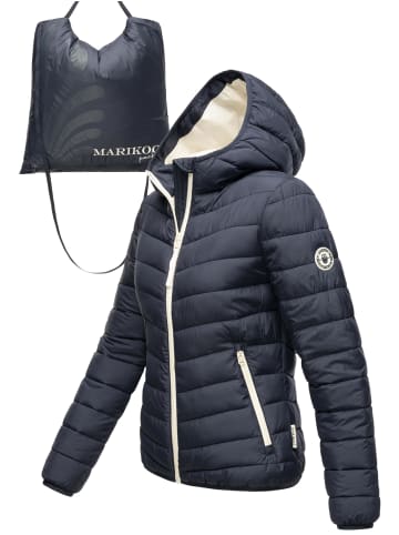 Marikoo Steppjacke Pack Mich Ein in Navy