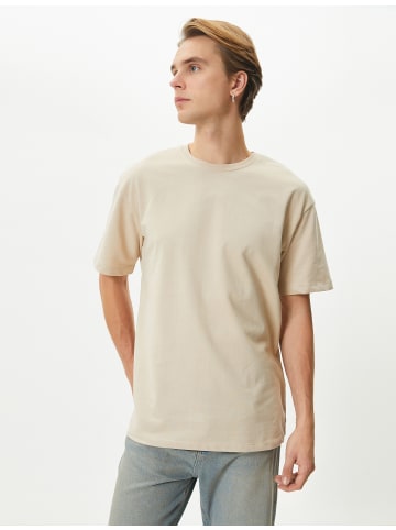 KOTON T-shirt in Beige