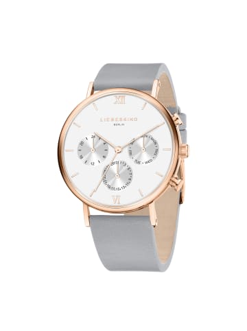 LIEBESKIND BERLIN Armbanduhr The Multifunction in grün/grau