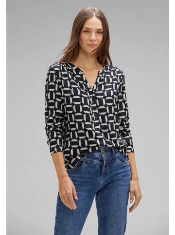 Street One Langarmbluse in deep blue