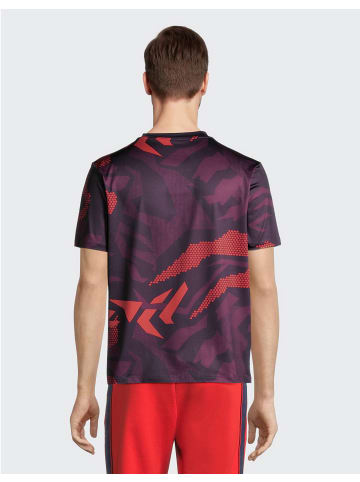 Joy Sportswear T-Shirt Gentleman's Style T-Shirt AOP in plum print 1