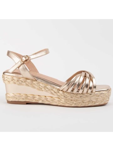 Montevita Sandalen Keilsandalen Salia4 Gold in Golden