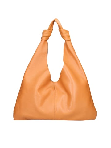 Viola Castellani Schultertasche in COGNAC