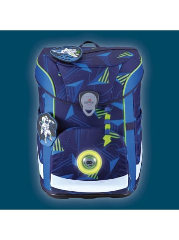 DerDieDas ErgoFlex Easy LED Schulranzen-Set 5-teilig in Rainbow Star