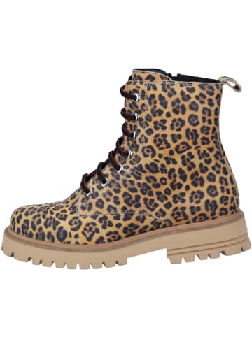 Piazza Klassische Stiefeletten, Schnürstiefeletten in leo