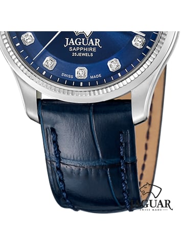 Jaguar Analog-Armbanduhr Jaguar Coeur blau mittel (ca. 34mm)