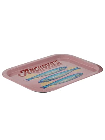 Butlers Deko-Tablett ANCHOVIES in Rosa