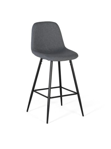 Giner y Colomer 4-er Set:  Hocker gepolstert mit Stoff in Gray