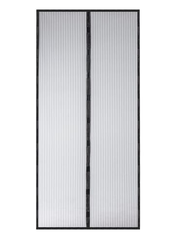 EASYmaxx Moskitonetz 100x210cm schwarz Magic Klick  Schwarz