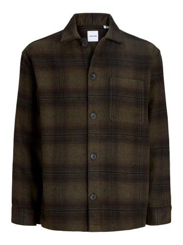Jack & Jones Overshirt in Olive Night