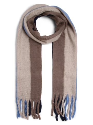 Marie Lund Schal in marine mehrfarbig - 0001