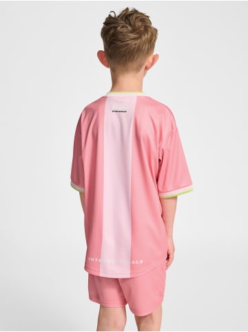 Hummel T-Shirt Hmljr Loose Fußball Kinder in PEONY