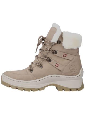 rieker Schnürboots X9336 in creme