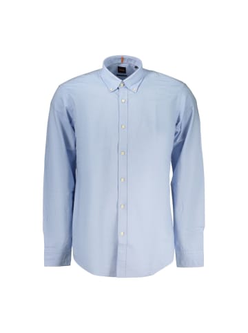 Hugo Boss Hellblaues Baumwollhemd