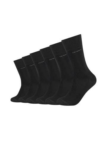 camano Socken 6er Pack ca-soft in Schwarz