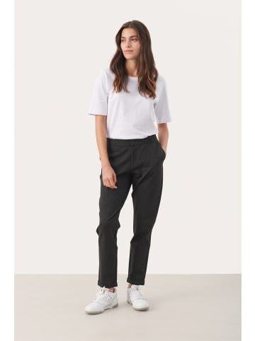 PART TWO Jerseyhose MightyPW Classic fit in Dark Grey Melange