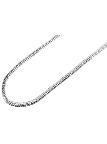 Adeliás Damen Halskette aus Edelstahl 50 cm in silber