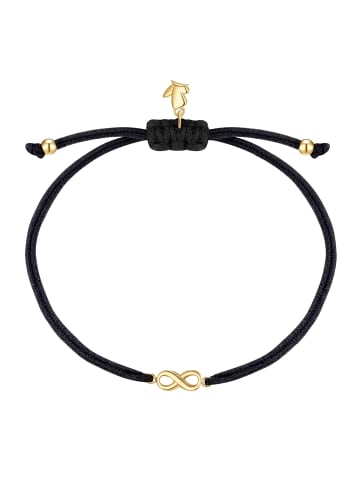 Glanzstücke München Armband Infinity aus Edelstahl in gelbgold