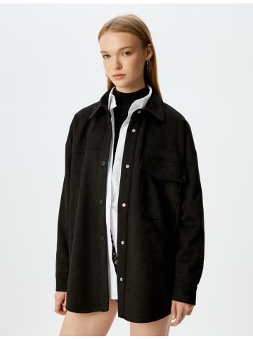 KOTON Shirt in Schwarz