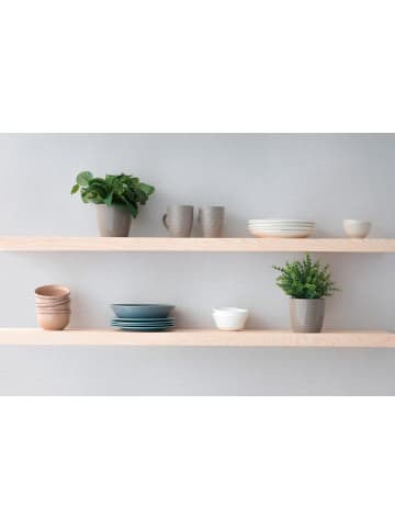 A.S. Création Tapete Nordic Plain in Eisgrau