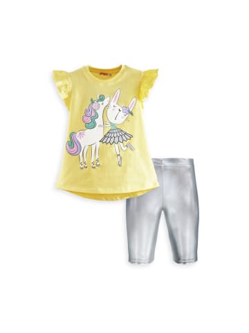 Denokids Set Ballerina Unicorn in gelb