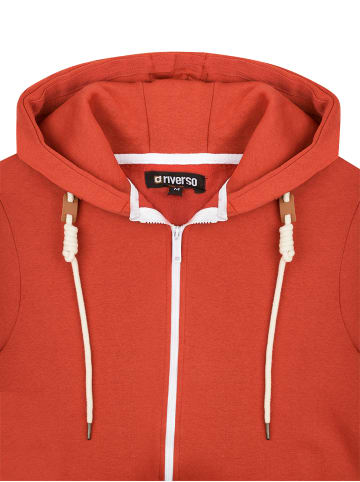 riverso  Sweatjacke RIVThilo in Orange