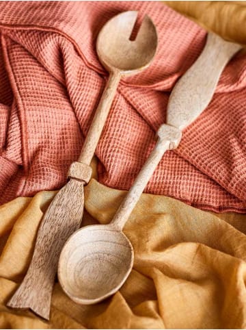 Bloomingville Salatbesteck SEVA Mango Holz 2er Set