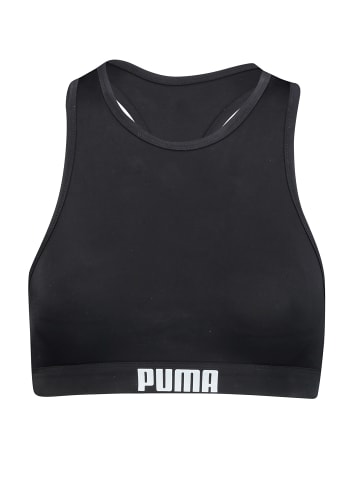 Puma Badeanzug SWIM WOMEN RACERBACK TOP in Black