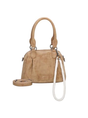 Fritzi aus Preußen Babe01N Vintage Handtasche 23.5 cm in cracker