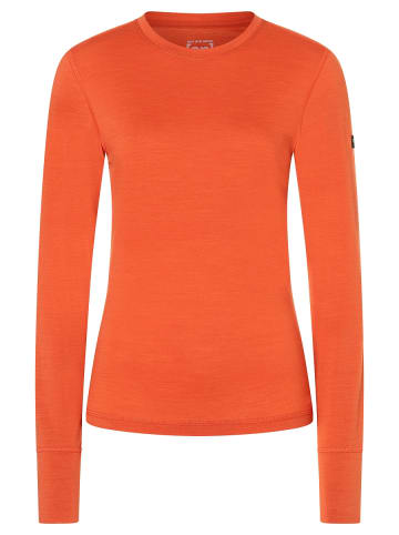 super.natural Merino Longsleeve W TUNDRA175 LS in rot
