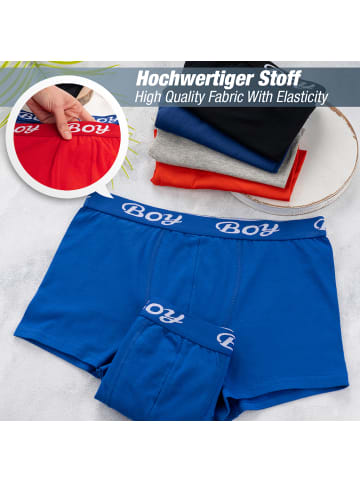 LOREZA 10er Pack Boxershorts - BOY - Bunt