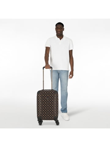 Guess Wilder 4 Rollen Kabinentrolley 53 cm in brown