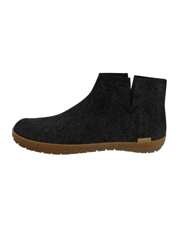 glerups Boots Kautschuksohle in Charcoal