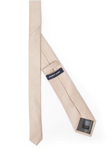 Andrew James Krawatte in beige - 0002