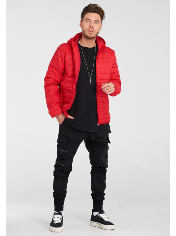 behype Steppjacke JANNOS in rot