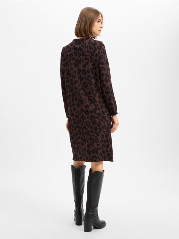 Olsen Sweatkleid in schoko schwarz - 0001