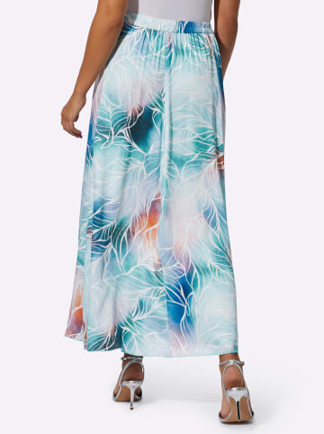 creation L Modal-Rock in salbei-ecru-bedruckt