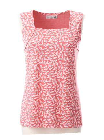 WITT WEIDEN Top in lachs-ecru-gemustert