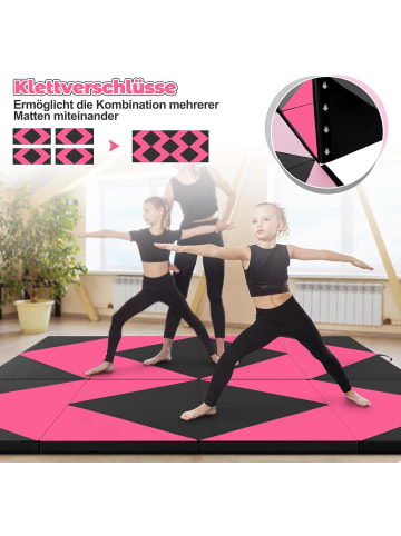 COSTWAY Gymnastikmatte tragbar 240x120x5cm in Andere