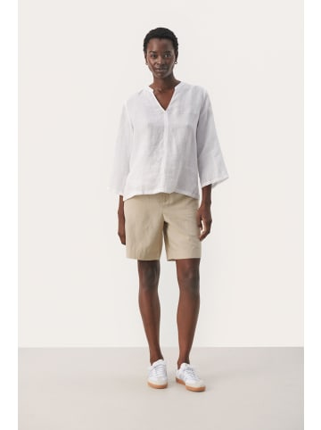 PART TWO Kurzarm-Bluse GerthaPW in Bright White