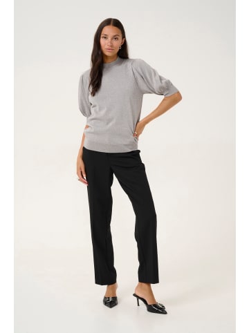 Kaffe Strickpullover KAregina in Grey silver metallic