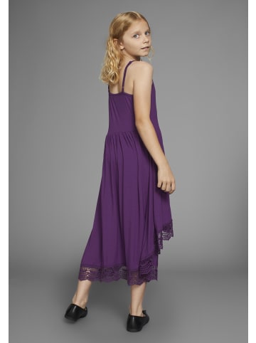 Kidsworld Jerseykleid in dunkel lila