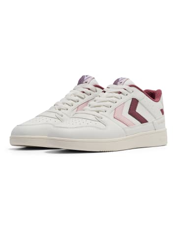 Hummel Schnürsenkel Sneaker St. Power Lebensstil Damen in WHITE/PINK