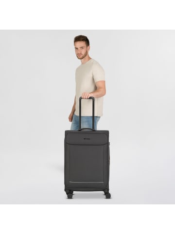 Stratic Fresh 4 Rollen Trolley M 65 cm mit Dehnfalte in anthracite