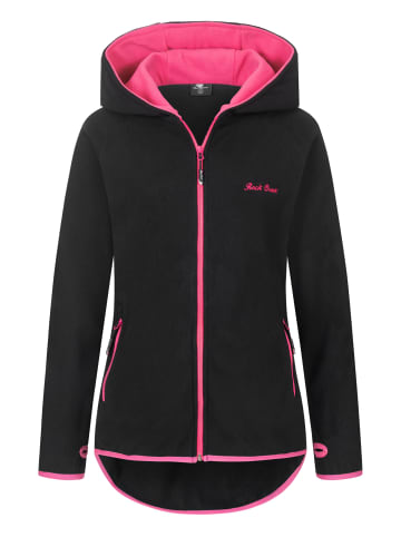 Rock Creek Fleecejacke in Schwarz