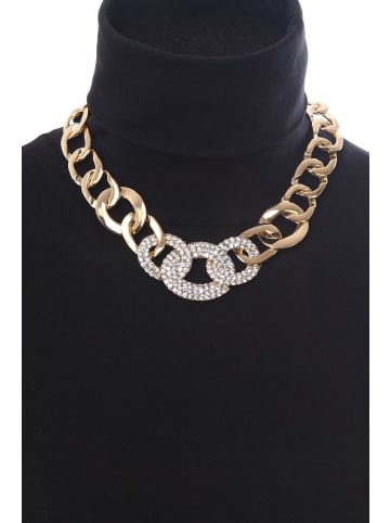 collezione alessandro Statementkette " Nadja " in gold