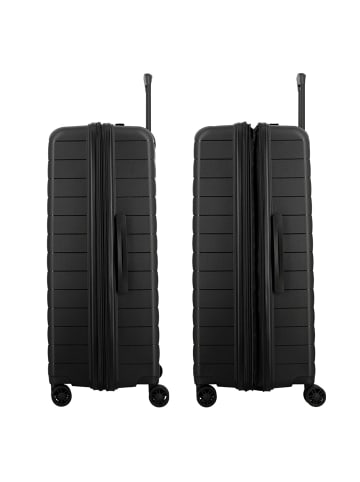Jump Striper 4 Rollen Trolley 77 cm mit Dehnfalte in dark grey
